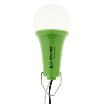 1W 1200mAh LED Energy Saving Light Bulb, Solar Powered Lighting System (Green) - Camping Lighting by buy2fix | Online Shopping UK | buy2fix