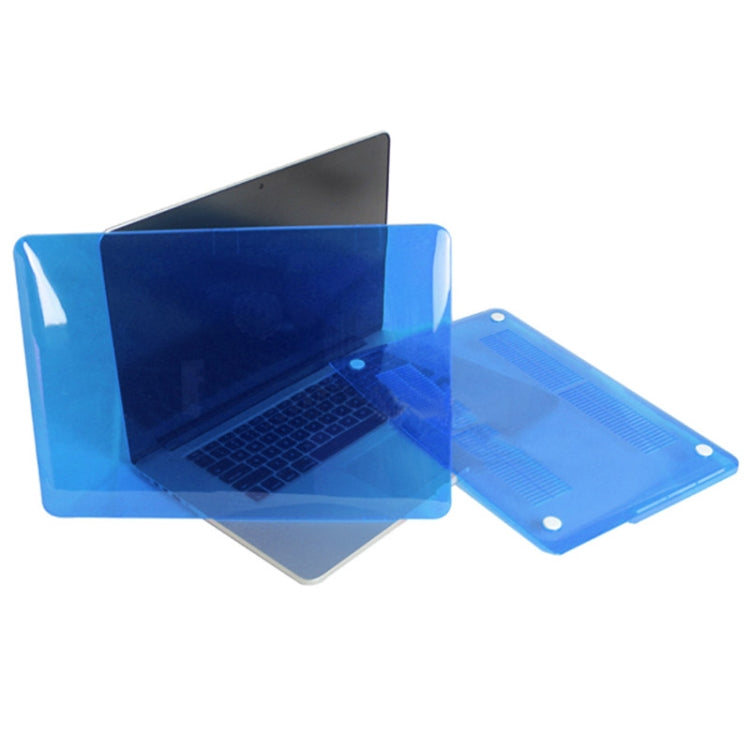 Hard Crystal Protective Case for Macbook Pro Retina 15.4 inch(Blue) - MacBook Pro Cases by buy2fix | Online Shopping UK | buy2fix