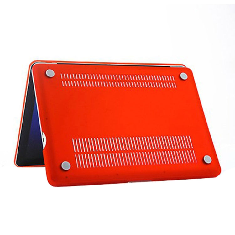 Frosted Hard Plastic Protection Case for Macbook Pro 13.3 inch A1278(Red) - MacBook Pro Cases by buy2fix | Online Shopping UK | buy2fix