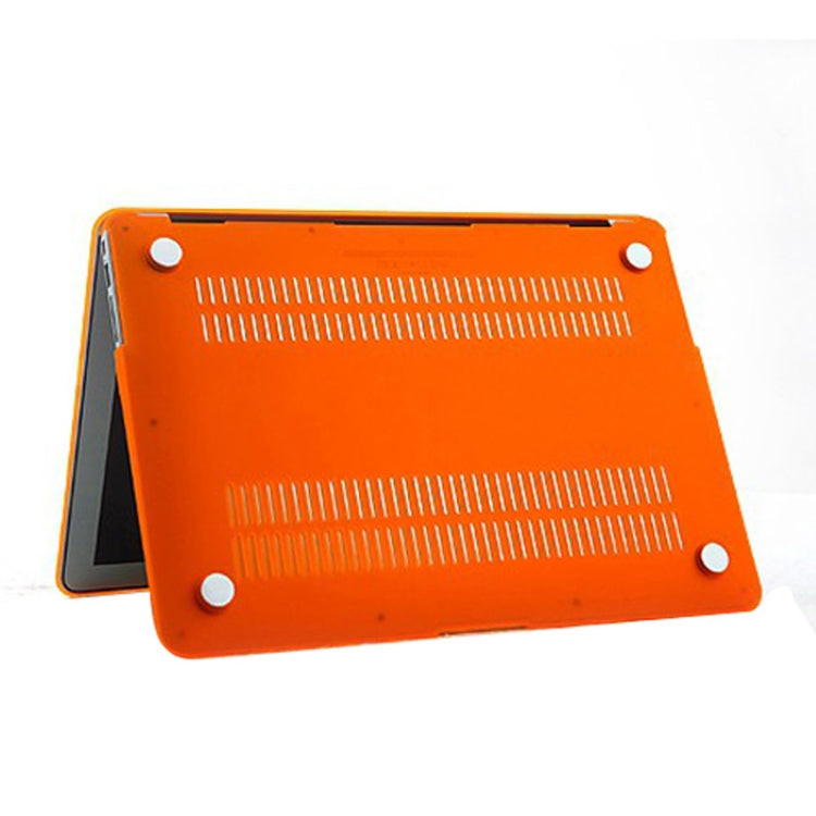 For MacBook Air 13.3 inch A1466 2012-2017 / A1369 2010-2012 Laptop Frosted Hard Plastic Protective Case(Orange) - MacBook Air Cases by buy2fix | Online Shopping UK | buy2fix