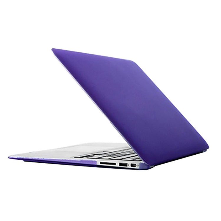 For Macbook Air 11.6 inch Frosted Hard Plastic Protection Case(Purple) - MacBook Air Cases by buy2fix | Online Shopping UK | buy2fix