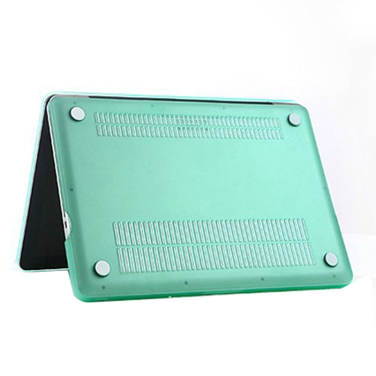 Frosted Hard Protective Case for Macbook Pro 15.4 inch  (A1286)(Green) - MacBook Pro Cases by buy2fix | Online Shopping UK | buy2fix