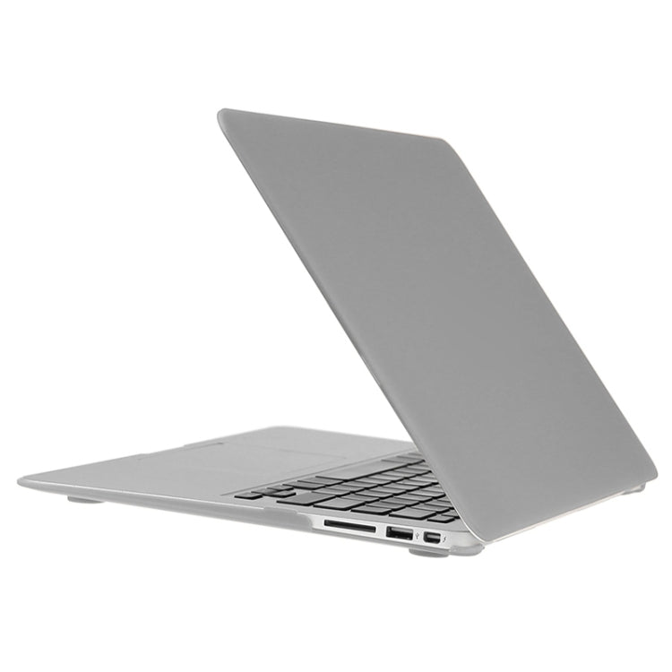 ENKAY for Macbook Air 13.3 inch (US Version) / A1369 / A1466 Hat-Prince 3 in 1 Frosted Hard Shell Plastic Protective Case with Keyboard Guard & Port Dust Plug(Silver) - MacBook Air Cases by ENKAY | Online Shopping UK | buy2fix