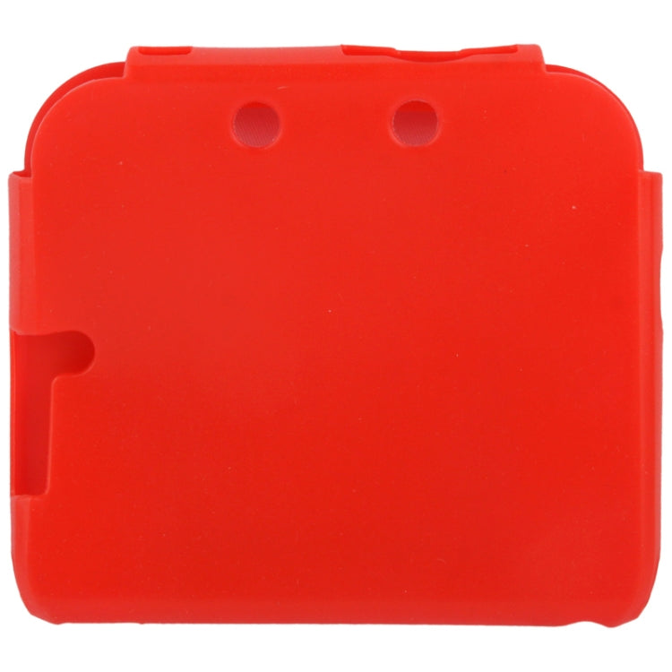 Pure Color Ultra Thin Silicone Case for Nintendo 2DS(Red) - Cases by buy2fix | Online Shopping UK | buy2fix