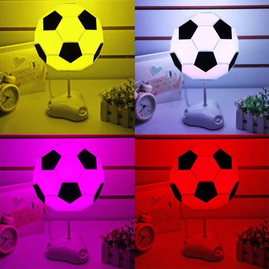 DIY Football Lamp, USB Handmade Charm Night Light / Desk Lamp Colorful Bedside Lamp(White) - Night Lights by buy2fix | Online Shopping UK | buy2fix