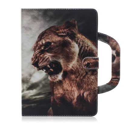 Lion Pattern Horizontal Flip Leather Case for Galaxy Tab A 8 (2019) / P200 / P205, with Holder & Card Slot & Wallet - Tab A 8.0 & S Pen (2019) P200/P205 by buy2fix | Online Shopping UK | buy2fix