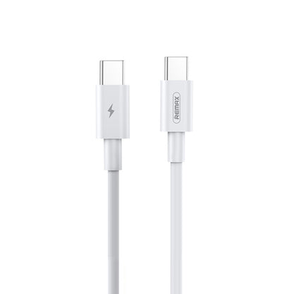 REMAX Marlik Series RC-183c PD 100W USB-C / Type-C to USB-C / Type-C Interface Fast Charging Data Cable, Cable Length: 2m(White) - USB-C & Type-C Cable by REMAX | Online Shopping UK | buy2fix