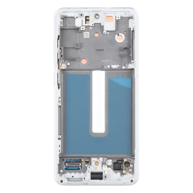 For Samsung Galaxy S21 FE 5G SM-G990B Original LCD Screen Digitizer Full Assembly with Frame (White) - Galaxy S Series Parts by buy2fix | Online Shopping UK | buy2fix