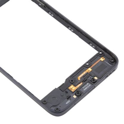 For Motorola Moto E13 Original Middle Frame Bezel Plate (Black) - Frame Bezel Plate by buy2fix | Online Shopping UK | buy2fix