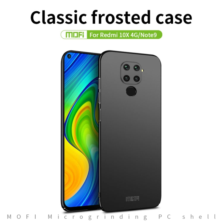 For Xiaomi Redmi 10X 4G MOFI Frosted PC Ultra-thin Hard Case(Gold) - Xiaomi Cases by MOFI | Online Shopping UK | buy2fix