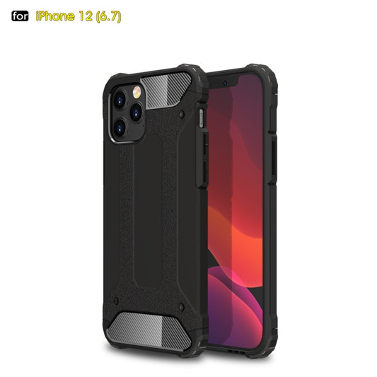 For iPhone 12 Pro Max Magic Armor TPU + PC Combination Case(Black) - iPhone 12 Pro Max Cases by buy2fix | Online Shopping UK | buy2fix