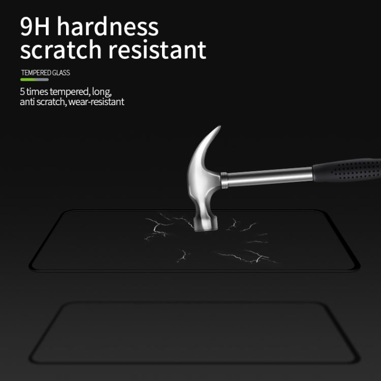 For OnePlus Nord MOFI 9H 3D Explosion-proof Curved Screen Tempered Glass Film(Black) - OnePlus Tempered Glass by MOFI | Online Shopping UK | buy2fix