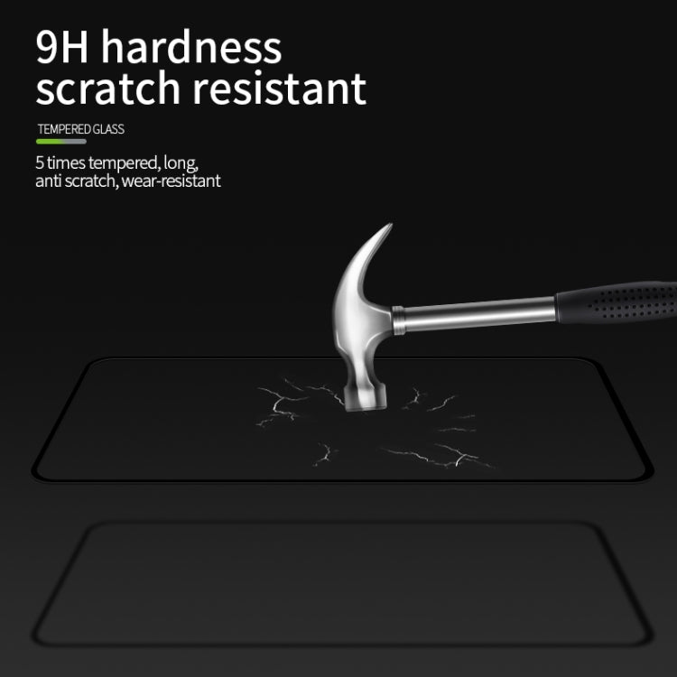 For Samsung Galaxy M31S MOFI 9H 2.5D Full Screen Tempered Glass Film(Black) - Galaxy Tempered Glass by MOFI | Online Shopping UK | buy2fix