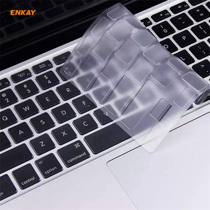 ENKAY Soft TPU Keyboard Protector Film for MacBook Air 13.3 inch A2179 (2020) / A2337 (2020), Version:EU Version - Keyboard Protector by ENKAY | Online Shopping UK | buy2fix