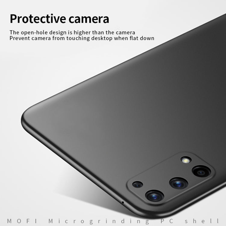 For OPPO Realme X7 MOFI Frosted PC Ultra-thin Hard Case(Black) - Realme Cases by MOFI | Online Shopping UK | buy2fix