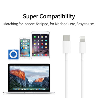 2m PD20W USB-C / Type-C to 8 Pin PD Fast Charging Sync Data Cable for iPhone 13 / 12 Series - Normal Style Cable by buy2fix | Online Shopping UK | buy2fix