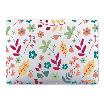 ENKAY Flower Series Pattern Laotop Protective Crystal Case For MacBook Pro 14.2 inch A2442 (2021)(Spring) - MacBook Pro Cases by ENKAY | Online Shopping UK | buy2fix