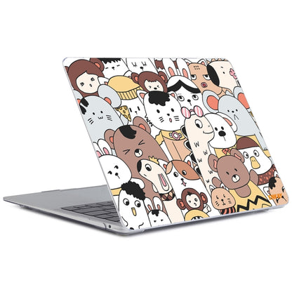 ENKAY Animal Series Pattern Laotop Protective Crystal Case For MacBook Pro 16.2 inch A2485 2021/A2880 2023(Animals No.1) - MacBook Pro Cases by ENKAY | Online Shopping UK | buy2fix