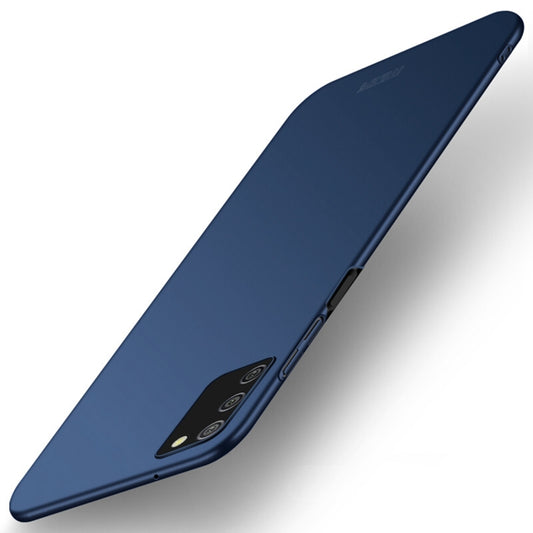 For Samsung Galaxy A02s EU / A03s / M02s / F02s MOFI Frosted PC Ultra-thin Hard Case(Blue) - Galaxy Phone Cases by MOFI | Online Shopping UK | buy2fix