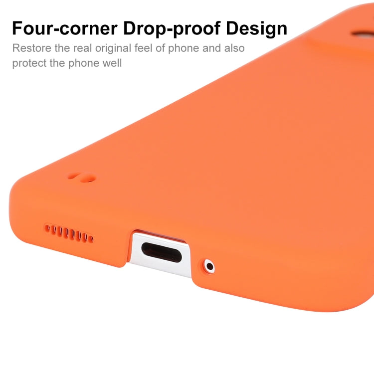 For Xiaomi 13 ENKAY Hat-Prince Matte Frameless Hard PC Phone Case(Orange) - Xiaomi Cases by ENKAY | Online Shopping UK | buy2fix