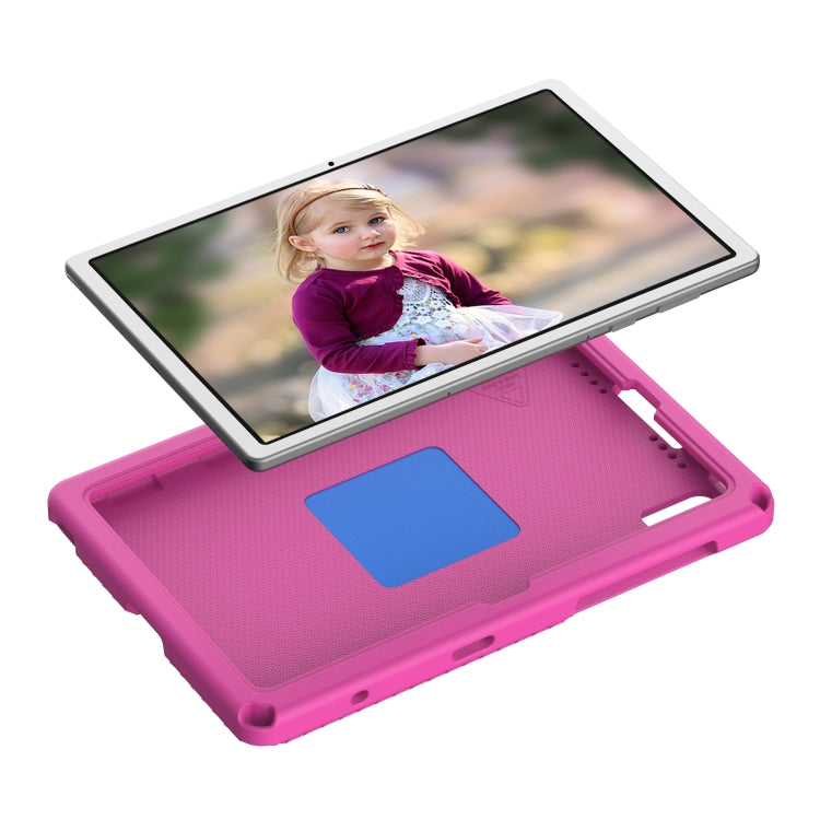 For Samsung Galaxy Tab S6 Lite 2024 EVA Hybrid PC Shockproof Tablet Case with Frame(Rose Red) - Other Galaxy Tab PC by buy2fix | Online Shopping UK | buy2fix