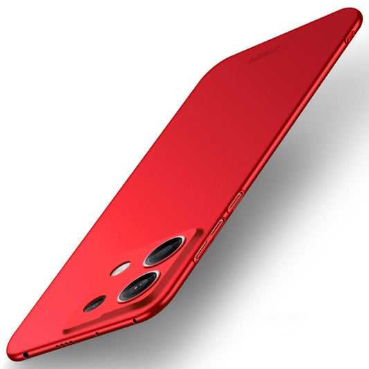 For Redmi Note 13 Pro 5G MOFI Micro-Frosted PC Ultra-thin Hard Phone Case(Red) - Note 13 Pro Cases by MOFI | Online Shopping UK | buy2fix