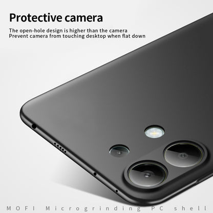 For Xiaomi Redmi Note 13 Pro 4G MOFI Micro-Frosted PC Ultra-thin Hard Phone Case(Blue) - Note 13 Pro Cases by MOFI | Online Shopping UK | buy2fix