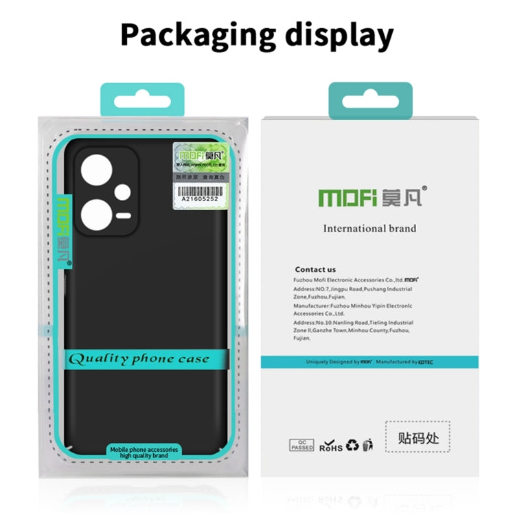 For?Xiaomi 14 Ultra MOFI Micro-Frosted PC Ultra-thin Hard Phone Case(Black) - 14 Ultra Cases by MOFI | Online Shopping UK | buy2fix