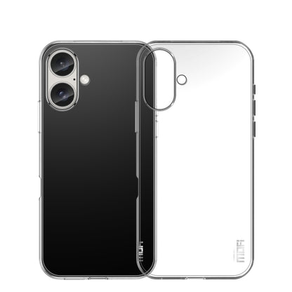 For iPhone 16 Plus MOFI Ming Series Ultra-thin TPU Phone Case(Transparent) - iPhone 16 Plus Cases by MOFI | Online Shopping UK | buy2fix