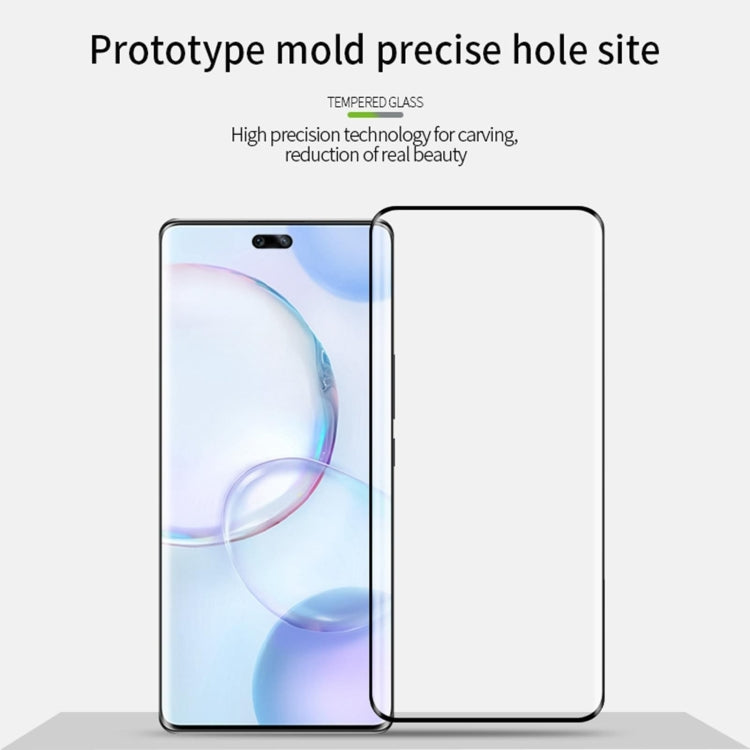For Honor 90 Pro PINWUYO 9H 3D Hot Bending Tempered Glass Film(Black) - Honor Tempered Glass by PINWUYO | Online Shopping UK | buy2fix