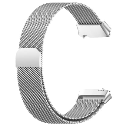 For Redmi Watch 3 Lite Milan Magnetic Steel Mesh Watch Band(Silver) - Watch Bands by buy2fix | Online Shopping UK | buy2fix