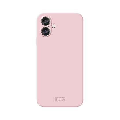 For iPhone 16 Plus MOFI Qin Series Skin Feel All-inclusive PC Phone Case(Pink) - iPhone 16 Plus Cases by MOFI | Online Shopping UK | buy2fix