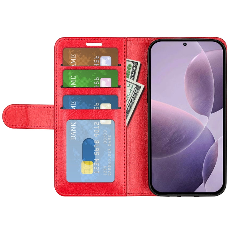 For Xiaomi Redmi K70 R64 Texture Horizontal Flip Leather Phone Case(Red) - K70 Cases by buy2fix | Online Shopping UK | buy2fix