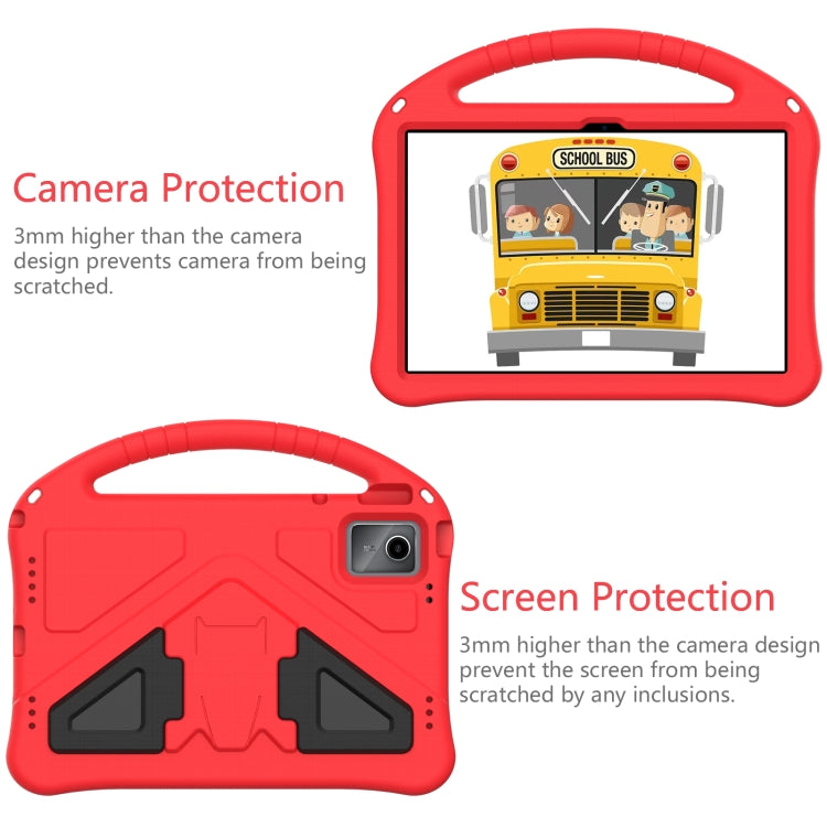 For Lenovo Tab M11 /Xiaoxin Pad 11 2024 EVA Shockproof Tablet Case with Holder(Red) - Lenovo by buy2fix | Online Shopping UK | buy2fix