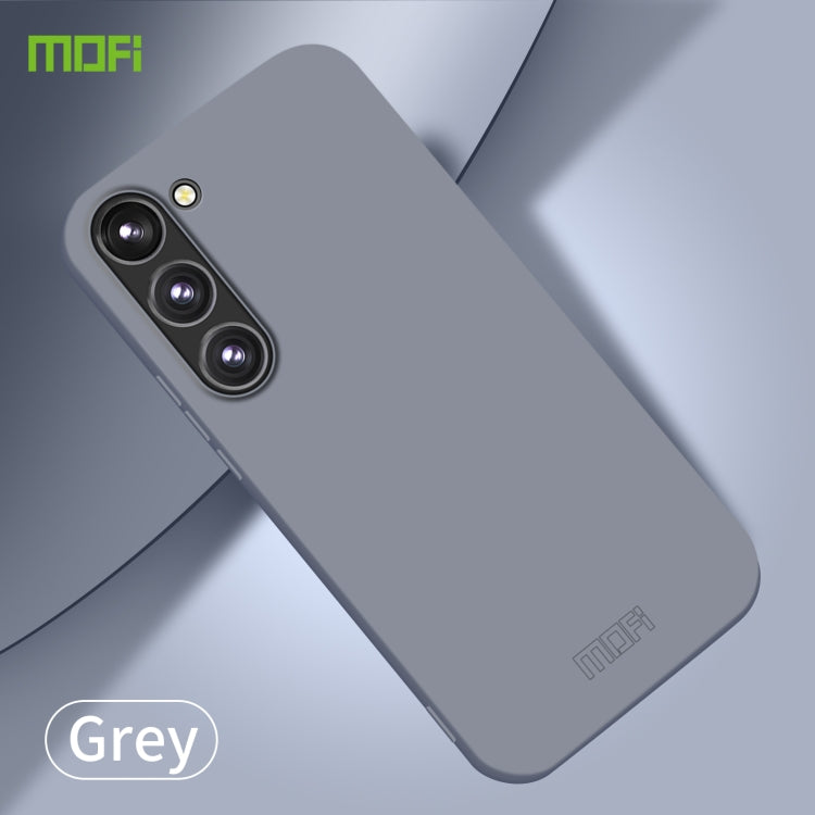 For Samsung Galaxy S23 5G MOFI Qin Series Skin Feel All-inclusive PC Phone Case(Gray) - Galaxy S23 5G Cases by MOFI | Online Shopping UK | buy2fix