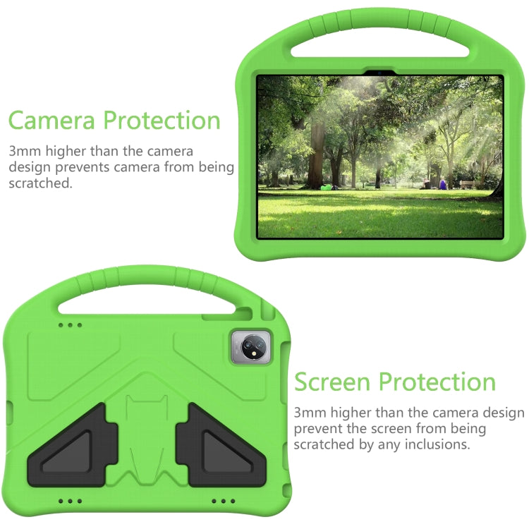 For Blackview OSCAL Pad 60 2022 EVA Shockproof Tablet Case with Holder(Green) - Others by buy2fix | Online Shopping UK | buy2fix