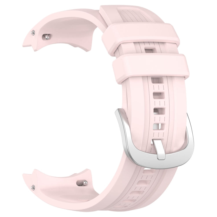 For Amazfit Balance A2286 Vertical Texture Silicone Watch Band(Pink) - Watch Bands by buy2fix | Online Shopping UK | buy2fix