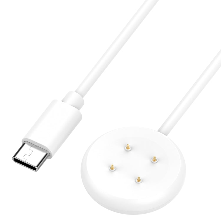 For Google Pixel Watch 2 Type-C Interface Smart Watch Charging Cable, Length: 1m(White) - Other by buy2fix | Online Shopping UK | buy2fix