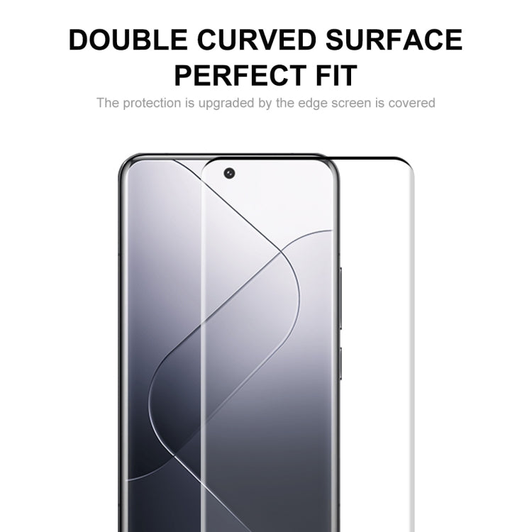 For Xiaomi 14 Pro ENKAY Hat-Prince Heat Bending Full Side Glue Tempered Glass Film - 14 Pro Tempered Glass by ENKAY | Online Shopping UK | buy2fix