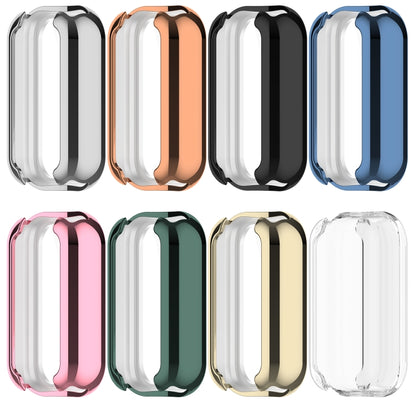 For Redmi Band 2 Full Package TPU Electroplated Watch Protective Case(Light Gold) - Watch Cases by buy2fix | Online Shopping UK | buy2fix