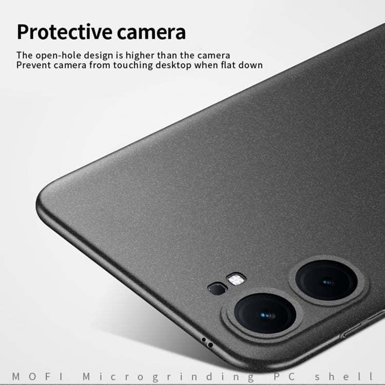 For vivo iQOO Neo9 /Neo9 Pro MOFI Fandun Series Frosted PC Ultra-thin All-inclusive Phone Case(Gray) - vivo Cases by MOFI | Online Shopping UK | buy2fix