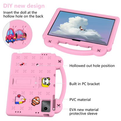 For Xiaomi Redmi Pad SE 11 2023  Handle Kickstand Children EVA Shockproof Tablet Case(Pink) - More Tablet Cases by buy2fix | Online Shopping UK | buy2fix