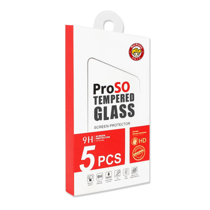 For vivo iQOO Neo7 / Neo7 Pro 5pcs ENKAY 9H Big Arc Edge High Aluminum-silicon Tempered Glass Film - vivo Tempered Glass by ENKAY | Online Shopping UK | buy2fix