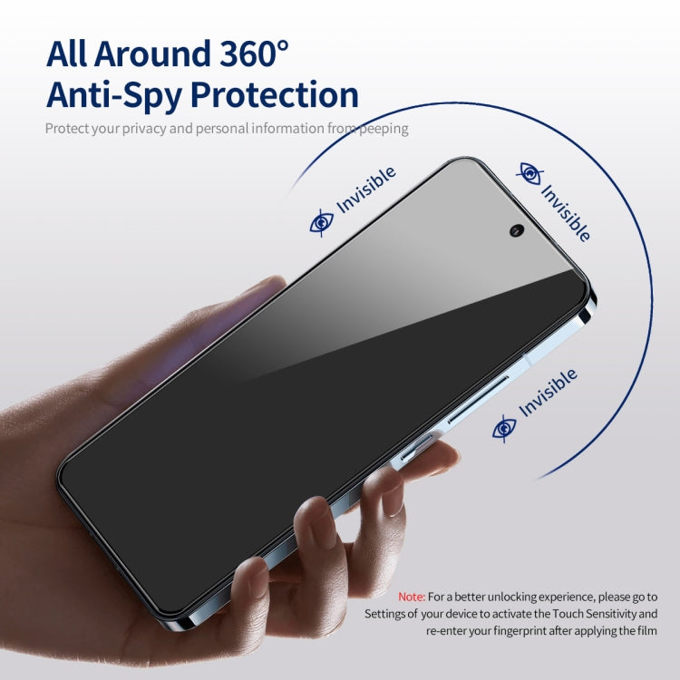 For Samsung Galaxy A54 5G 2pcs ENKAY Hat-Prince 360 Degree Anti-peeping Privacy Full Screen Tempered Glass Film - Galaxy Tempered Glass by ENKAY | Online Shopping UK | buy2fix