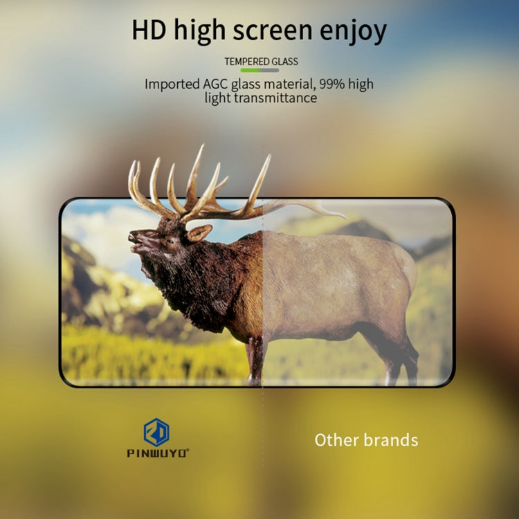 For OPPO Find X7 Ultra PINWUYO 9H 3D Hot Bending Tempered Glass Film - OPPO Tempered Glass by PINWUYO | Online Shopping UK | buy2fix