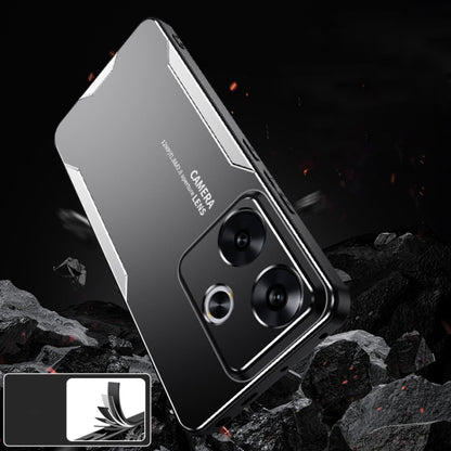 For Xiaomi Redmi Turbo3 Blade Series TPU Hybrid Metal Phone Case(Gold) - Xiaomi Cases by buy2fix | Online Shopping UK | buy2fix