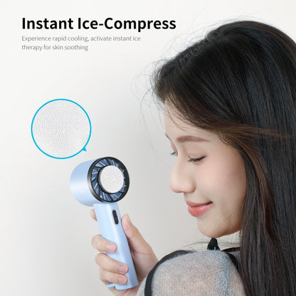 ENKAY Hat-Prince Handheld Mini Portable Cold Compress Cooling Fan(White) - Electric Fans by ENKAY | Online Shopping UK | buy2fix