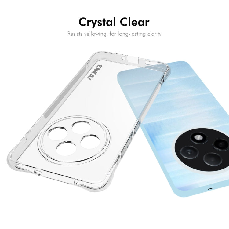 For OPPO Reno12 F 5G Global ENKAY Clear TPU Shockproof Anti-slip Phone Case - OPPO Cases by ENKAY | Online Shopping UK | buy2fix