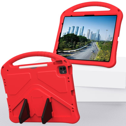 For iPad Pro 13 2024 EVA Shockproof Tablet Case with Holder(Red) - iPad Pro 13 2024 Cases by buy2fix | Online Shopping UK | buy2fix