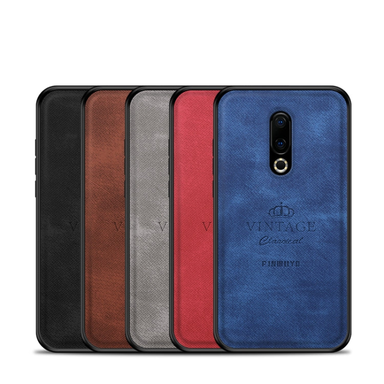 PINWUYO Shockproof Waterproof Full Coverage PC + TPU + Skin Protective Case for Meizu 16th(Red) - Meizu by PINWUYO | Online Shopping UK | buy2fix